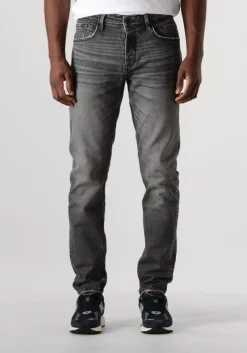 donkergrijze pure path slim fit jeans the ryan