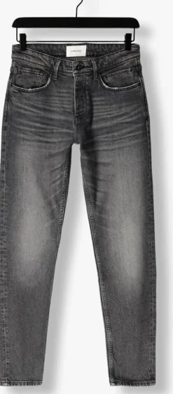 donkergrijze pure path slim fit jeans the ryan