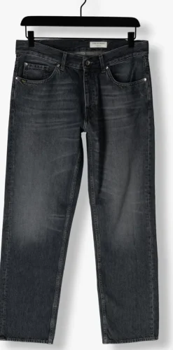donkergrijze tiger of sweden straight leg jeans marty
