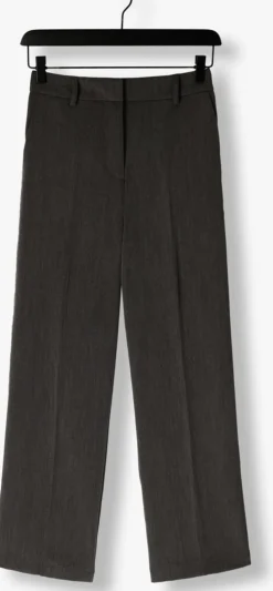 donkergrijze y.a.s. pantalon yaslikka hw wide pants