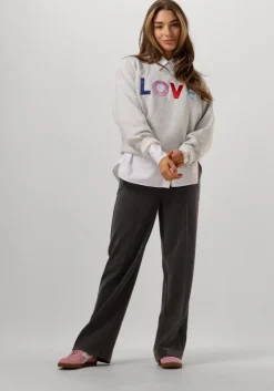 donkergrijze y.a.s. pantalon yaslikka hw wide pants