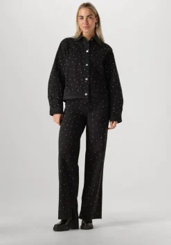 donkergrijze y.a.s. wide jeans yasrista hmw jeans