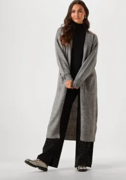 donkergrijze y.a.s. wide jeans yasrista hmw jeans