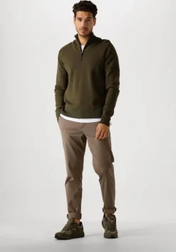 donkergroene dstrezzed trui fell skipper