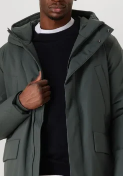 donkergroene elvine parka's lucius