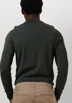 donkergroene genti trui k1148-3260