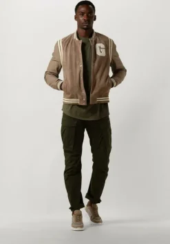 donkergroene g-star raw t-shirt lash r t s/s