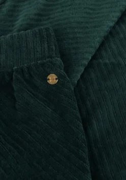 donkergroene koko noko flared broek q52961