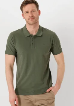 donkergroene matinique polo mapoleo melange