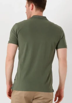 donkergroene matinique polo mapoleo melange