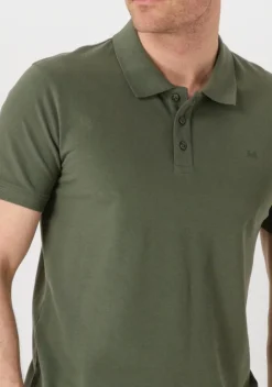 donkergroene matinique polo mapoleo melange