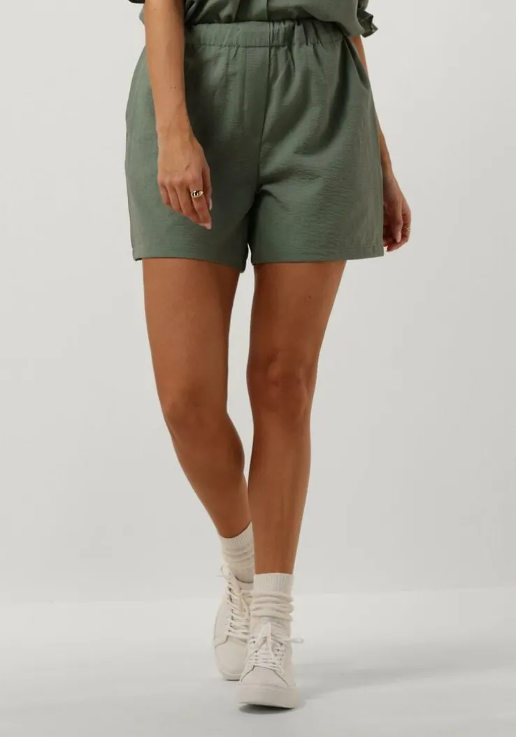 donkergroene modström broeken huntleymd shorts