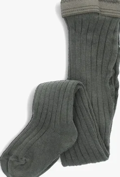 donkergroene mp denmark maillots cotton rib tights