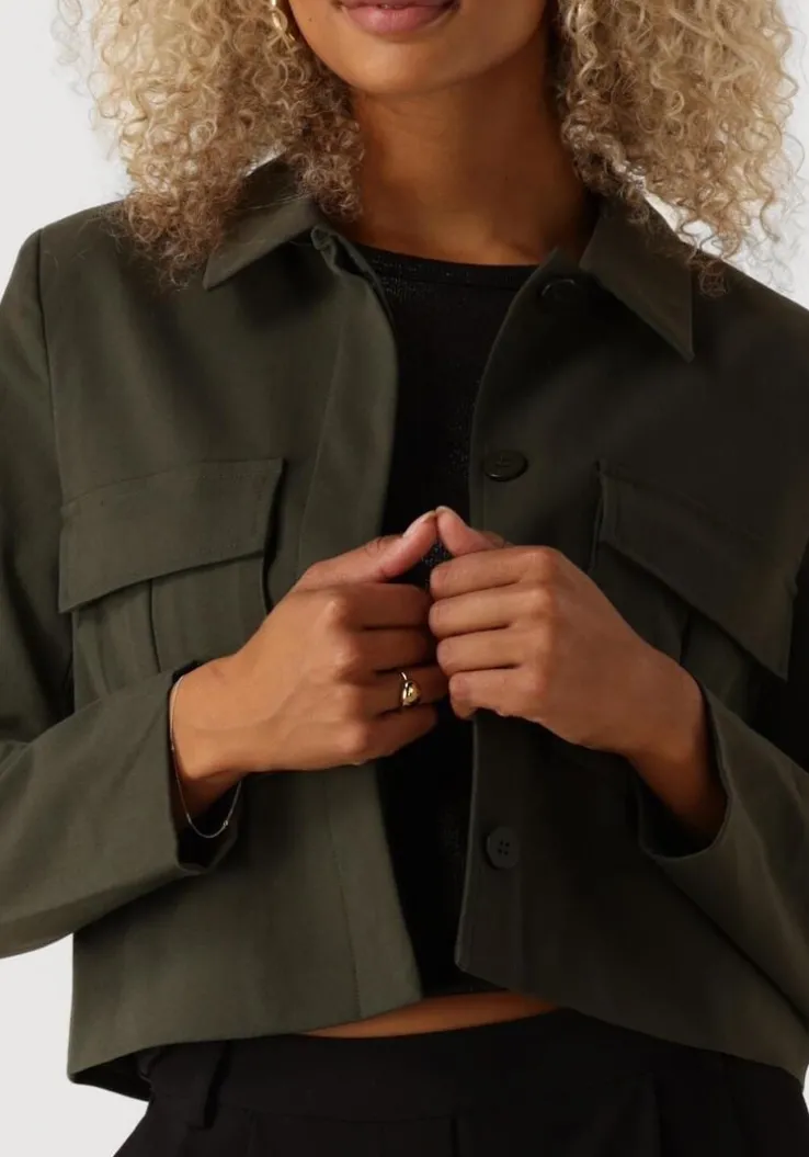 donkergroene my essential wardrobe blazer hacemw jacket