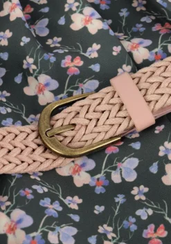 donkergroene nono mini jurk maan aop watercolor dress