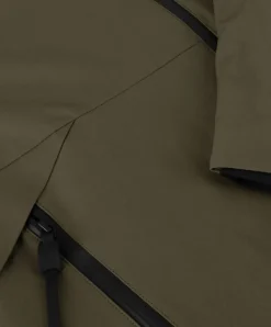 donkergroene peuterey gewatteerde jas metide md