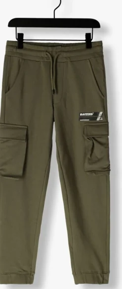 donkergroene raizzed cargobroeken osaka
