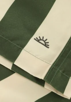 donkergroene salted stories zwembroeken wide stripe swimshorts