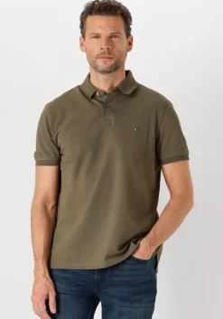 donkergroene tommy hilfiger polo 1985 regular polo