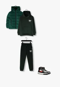 donkergroene vingino joggingbroek basic-pant