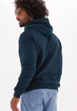 donkergroene woodbird sweater pope double hoodie