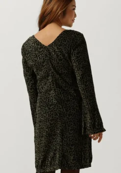 donkergroene y.a.s. mini jurk yassisma ls dress