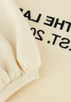 ecru alix mini mini jurk sweat dress