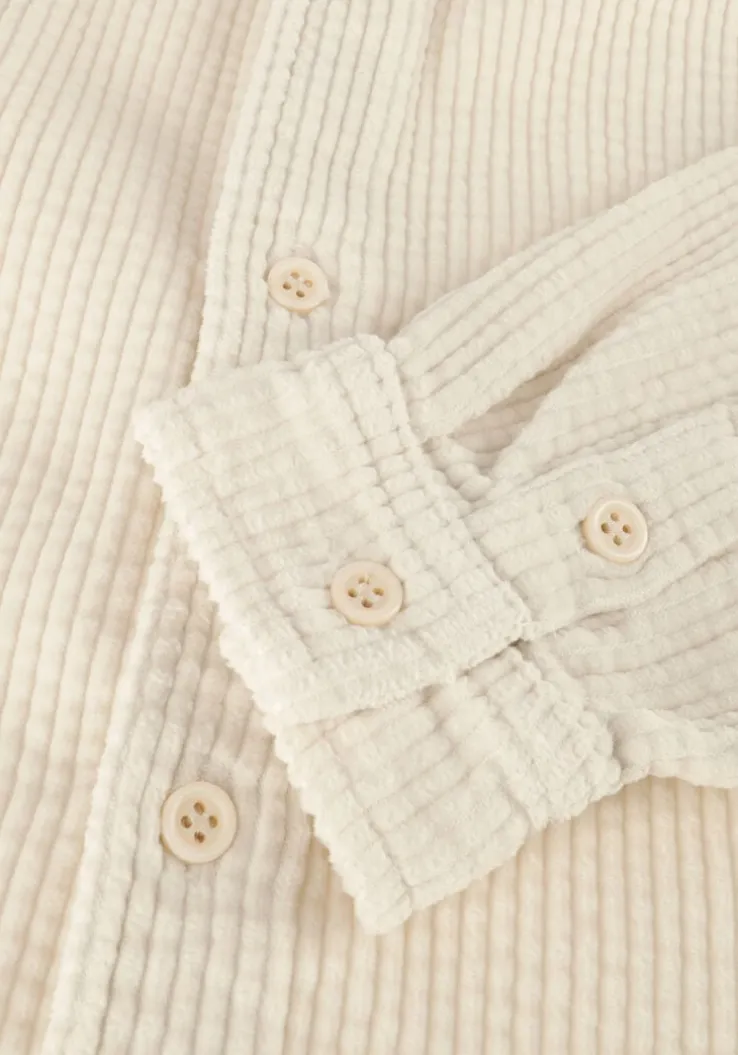 ecru american vintage casual overhemd padow kid