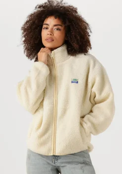 ecru american vintage faux fur jas hoktown woman