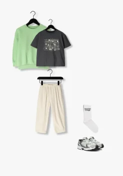 ecru american vintage joggingbroek padow-b