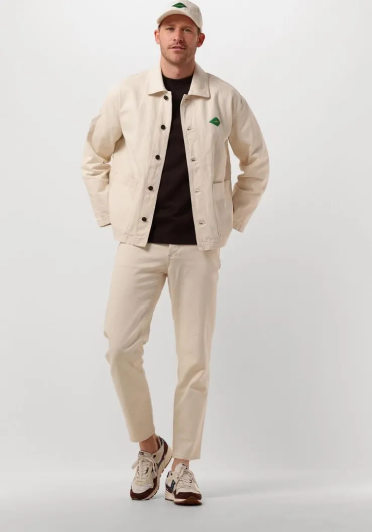 ecru american vintage slim fit jeans snopdog