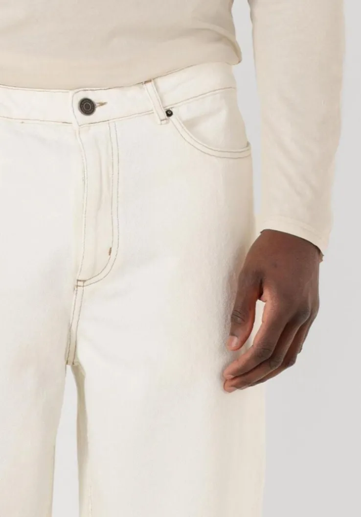 ecru american vintage straight leg jeans jozastreet