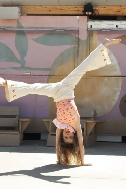 ecru ammehoela flared broek corine