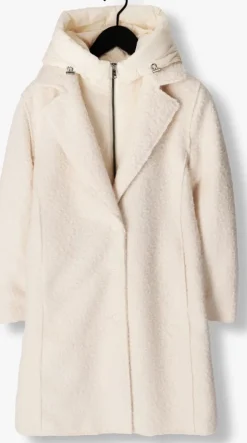 ecru beaumont gewatteerde jas tara