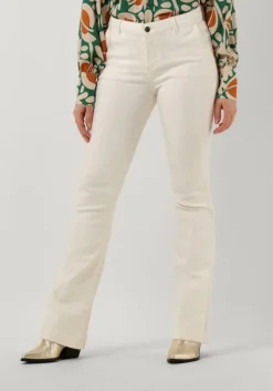 ecru by-bar flared jeans leila pant twill