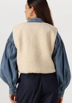 ecru by-bar gilet wolly gilet