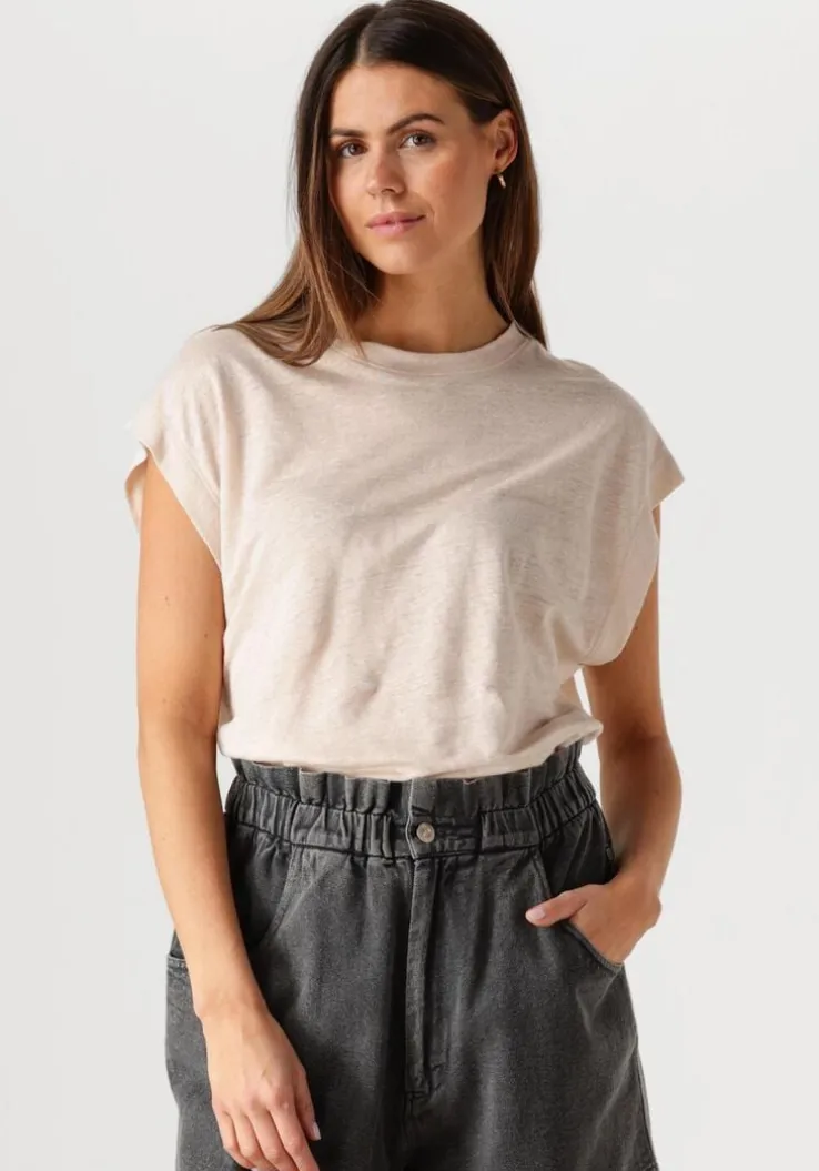 ecru by-bar top mason linnen top