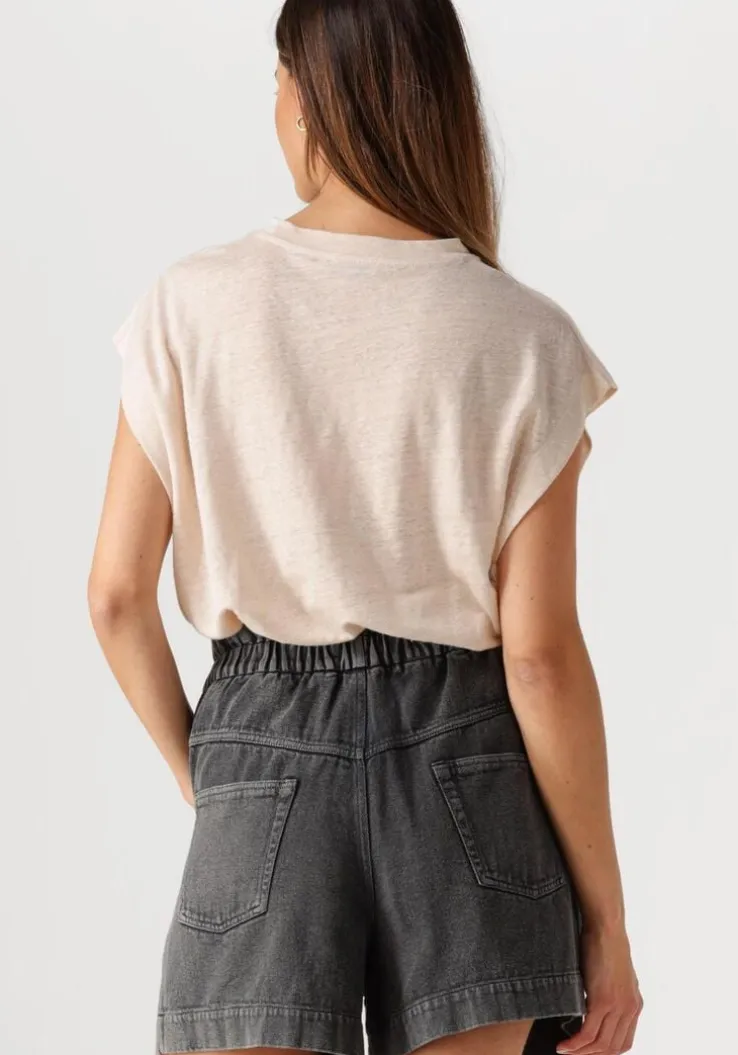 ecru by-bar top mason linnen top