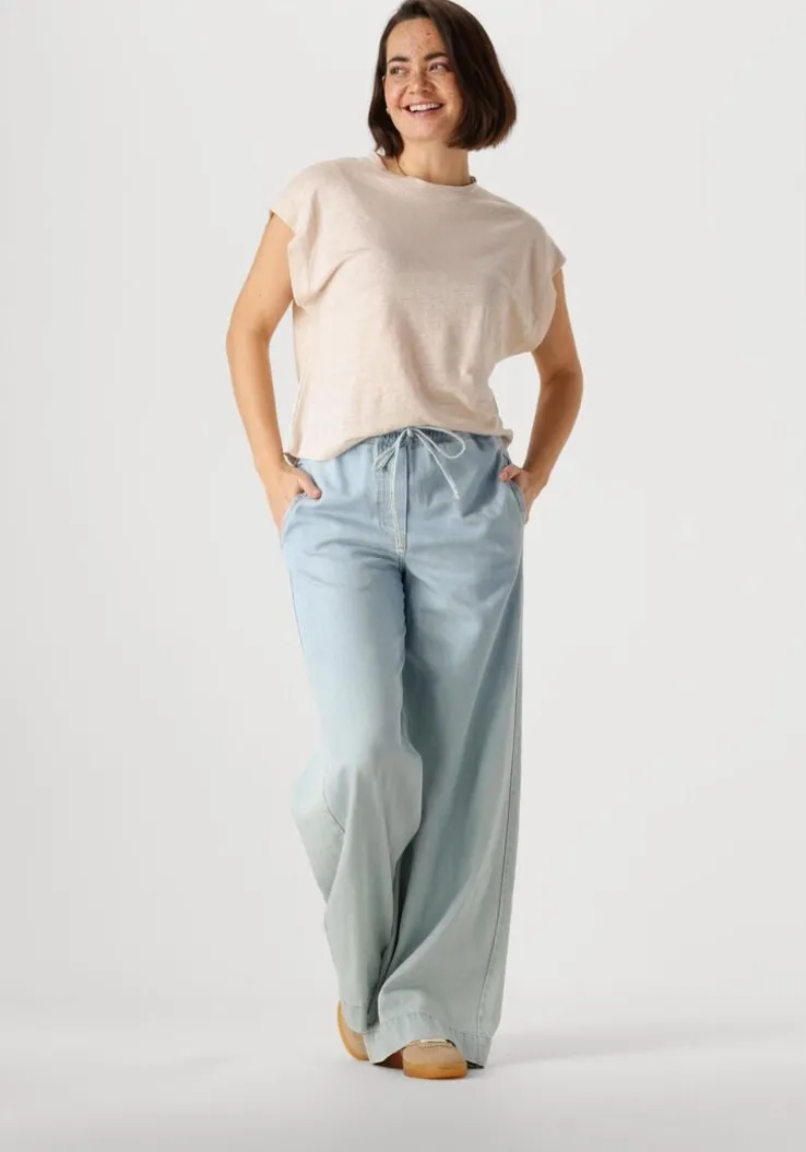 ecru by-bar top mason linnen top