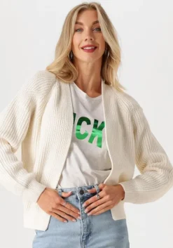 ecru by-bar vest berry cardigan