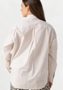 ecru calvin klein blouses woven label relaxed shirt