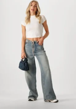 ecru calvin klein top warm texture rib mockneck top