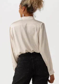 ecru catwalk junkie blouses button up blouse with lash