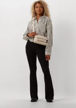 ecru catwalk junkie blouses cropped button up blouse