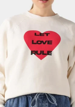 ecru catwalk junkie sweater graphic sweater