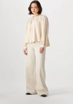 ecru co'couture blouses viva pleat blouse