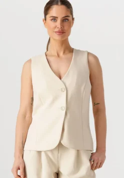 ecru co'couture gilet volacc curve vest