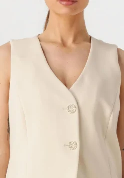 ecru co'couture gilet volacc curve vest