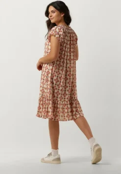 ecru co'couture midi jurk sunrise crop egypt dress