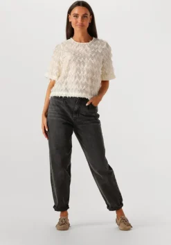 ecru co'couture top triangle blouse